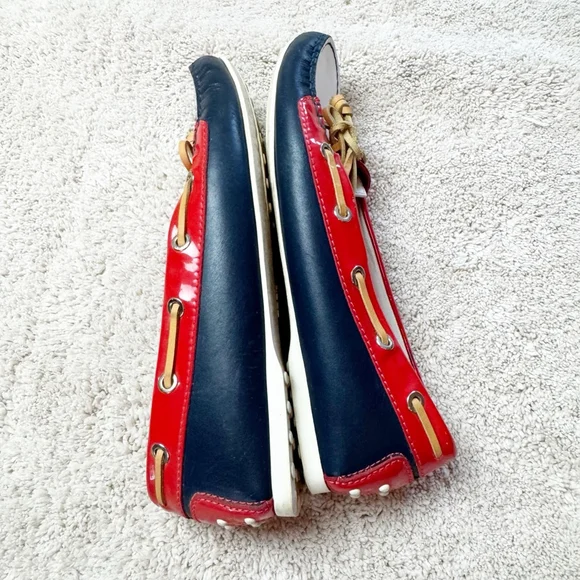 Tods Multicolored Leather Sailing Boat Shoes - Picture 3 of 8